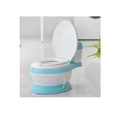GENERICO - Inodoro de Entrenamiento Musical para Niños Celeste