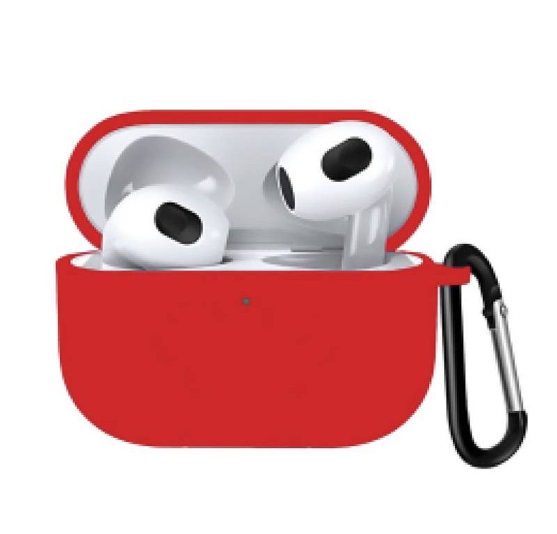 CASE PARA AIRPODS 3ERA GENERACION ROJO