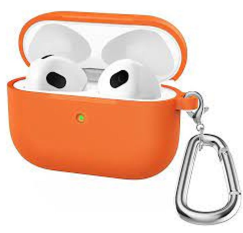 CASE PARA AIRPODS 3ERA GENERACION NARANJA