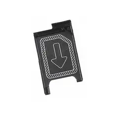 GENERICO - Repuesto Bandeja SIM Micro SD SONY XPERIA Z3 - NEGRO.