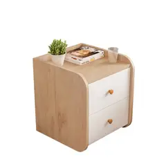 AMUEBLE - Veladores mesa de noche KANSAS HAYA MELAMINA 18MM