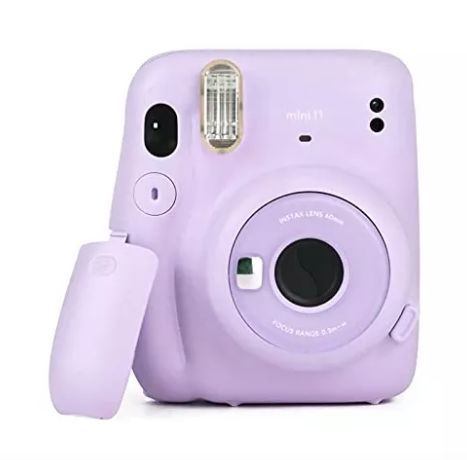 CUBIERTA LATERAL DE BATERIA PARA CAMARA INSTAX MINI 11 - LILA