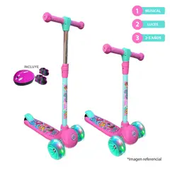 GENERICO - Scooter para niños Kit de Protección 2-6 años Mujer