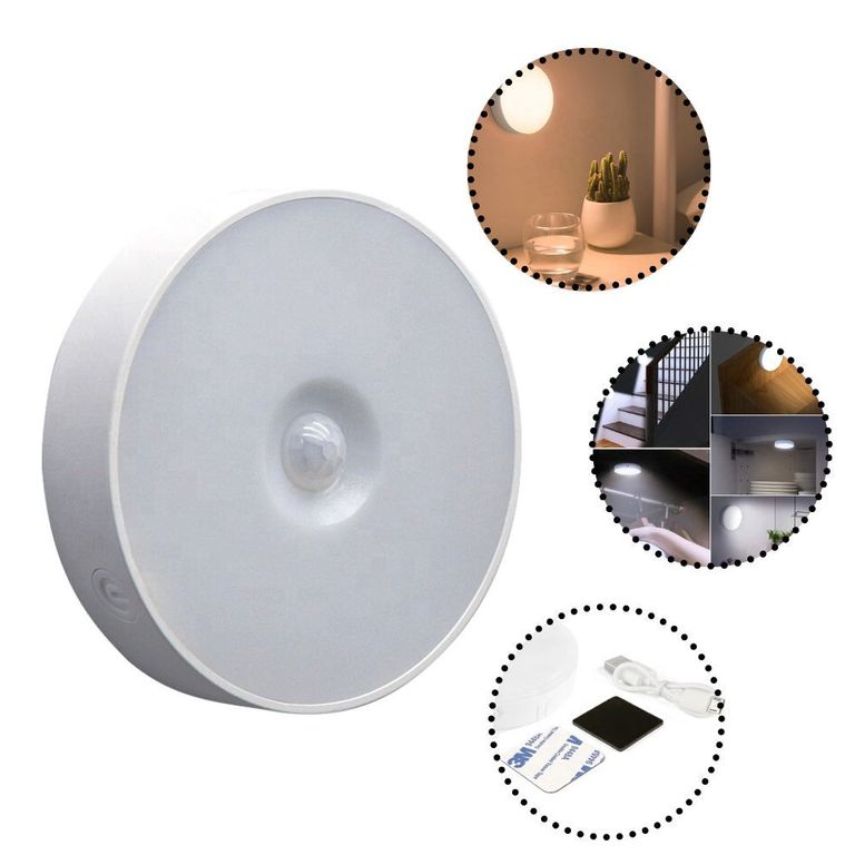 Foco Lámpara Led con Sensor de Movimiento Inteligente