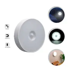 GENERICO - Foco Led con Sensor de Movimiento Recargable USB