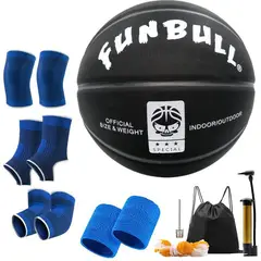 GENERICO - Balón de Baloncesto Tamaño para Interiores y Exteriores