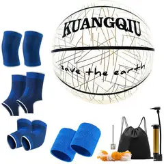 GENERICO - Balón de brillante reflectante de baloncesto luminoso NO.7