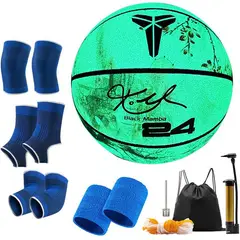 GENERICO - Balón de brillante reflectante de baloncesto luminoso NO.7