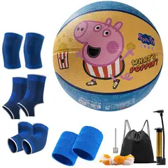 GENERICO - Balón de Baloncesto Tamaño kt para Interiores y Exteriores