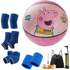 GENERICO - Balón de Baloncesto Tamaño kt para Interiores y Exteriores