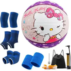 GENERICO - Balón de Baloncesto Tamaño kt para Interiores y Exteriores