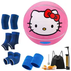 GENERICO - Balón de Baloncesto Tamaño kt para Interiores y Exteriores