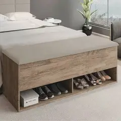 GENERICO - Zapatera Baúl Bonnie Ruta81 Color Duna