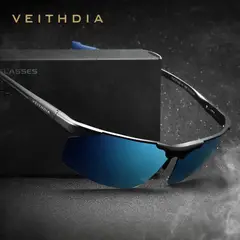 VEITHDIA - Lentes de Sol - Polarizados - UV400 - Azul