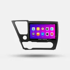 GENERICO - Autoradio Android Elegant Tecnology Honda Civic Tipo 2 2012-2016 4-64Gb 4+64GB 8 Nucleos +Chip