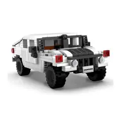 DOUBLE E - Bloques Mini Humvee 328 Piezas Tipo Lego