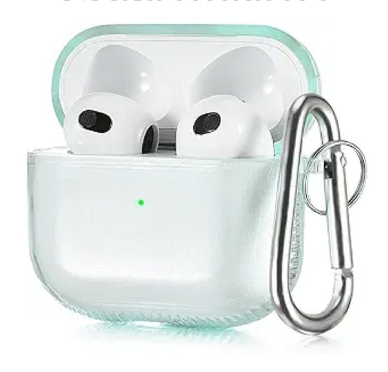 CASE TPU PARA AIRPODS 3ERA GENERACION VERDE