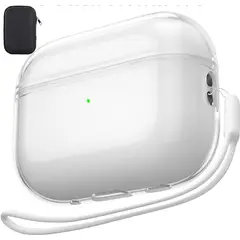 OTTOWARE - CASE TPU PARA AIRPODS 1ERA Y 2DA GENERACION TRANSPARENTE