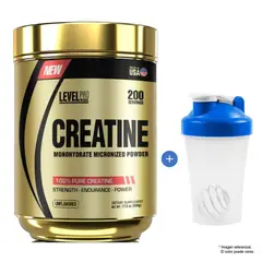 LEVEL PRO - CREATINA MONOHIDRATADA 500 GRAMOS