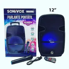 SONIVOX - Parlante portatil de 12 pulgadas