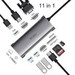 WIWU - Alpha A11312H Usb C Hub 10-in-1