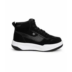 MAGDALENA SHOES - ZAPATILLAS BOTIN NEGRO MUJER 833