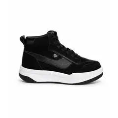 MAGDALENA SHOES - ZAPATILLAS BOTIN NEGRO MUJER 833