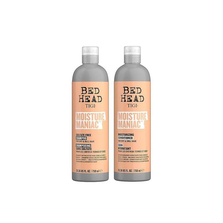 Pack Shampoo y Acondicionador Moisture Maniac 750 ml c/u Bed Head