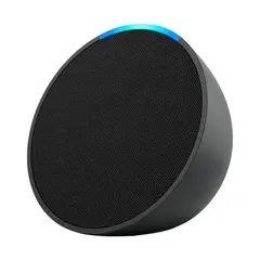 AMAZON - Alexa Echo Pop Parlante inteligente y compacto - NEGRO