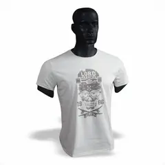 ALDO'S SINCE 1986 - 0104026169-ALDOS-POLO SLIM FIT ESTAMPADO CALAVERA DE EDICIÓN LIMITADA