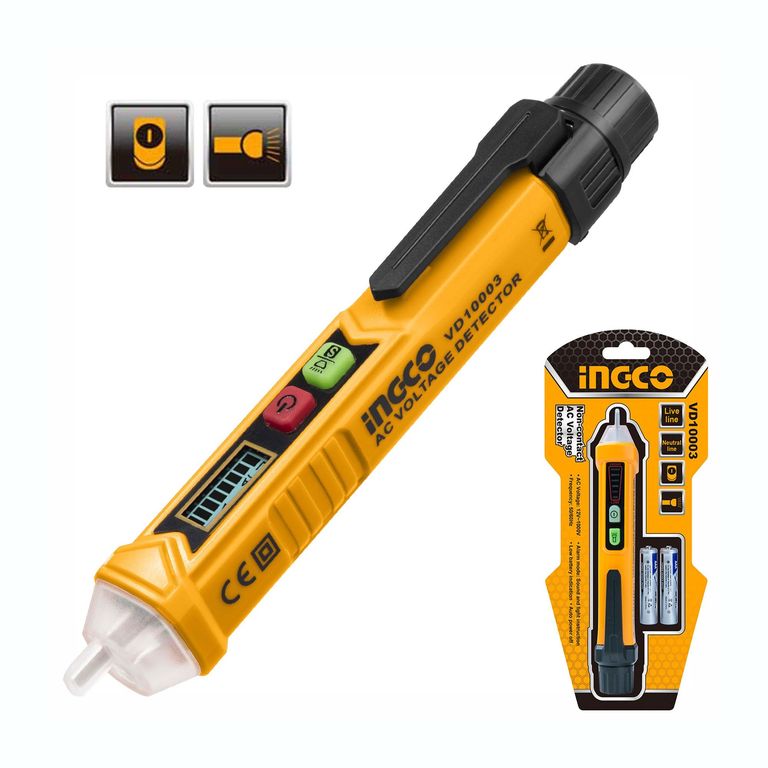 DETECTOR DE VOLTAJE CORRIENTE SIN CONTACTO 12-1000V VD10003