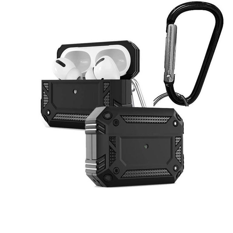 CASE ARMOR PARA AIRPODS PRO2 NEGRO