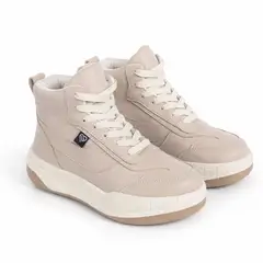 MAGDALENA SHOES - ZAPATILLAS BOTIN BEIGE MUJER 833