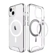GENERICO - Case Space con MagSafe para Iphone 12 Pro Max - Transparente