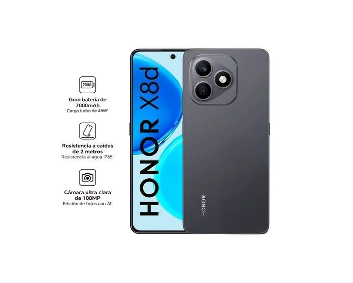 NUEVO X8D 8GBRAM 256GB -NUEVO NEGRO