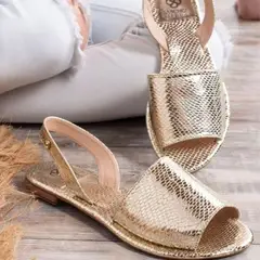 GENERICO - 2086L-35 Snadalia Mujer Chris Evert Color Dorado.-