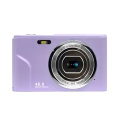 RENVMEXY - Cámara Digital 48MP 4K DC311L 64GB PúRpura