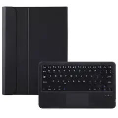 RENVMEXY - Teclado Bluetooth TáCtil Para Samsung Tab S6 Lite 10.4 P610 P613 Negro