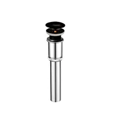 GENERICO - DESAGÜE CROMADO CLÁSICO PUSH-UP SIN REBOSE 1 ¼” 30CM 002SL30-01