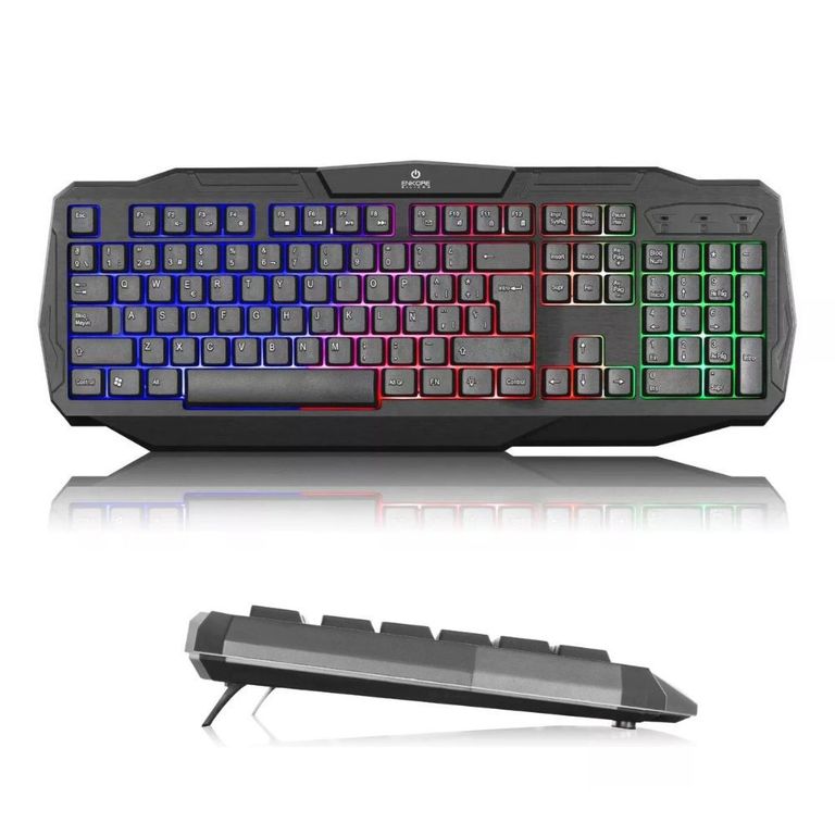 Teclado Gamer Silicon Con Luces Led
