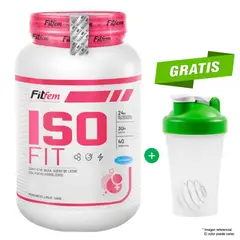 FITFEM - Proteína IsoFit 1.1 Kg Chocolate + Shaker