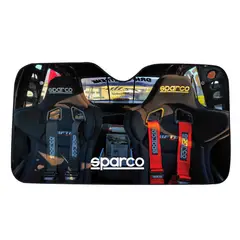 SPARCO - Tapa Sol Sombrilla Elegante