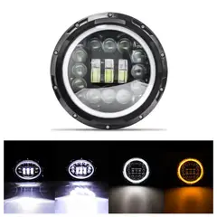 KOBO - Faro Led Harley 7 4d Ojo De Angel + Direccional