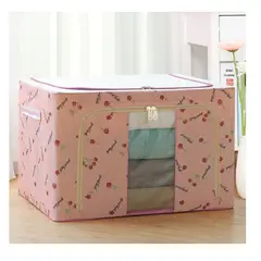 GENERICO - Caja de Almacenamiento Multifuncional Plegable 66 Litros