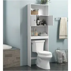 VENTITAS HOME - Organizador de Baño Pelak Blanco