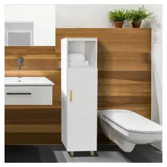 VENTITAS HOME - Organizador de Baño Tom Blanco y Duna