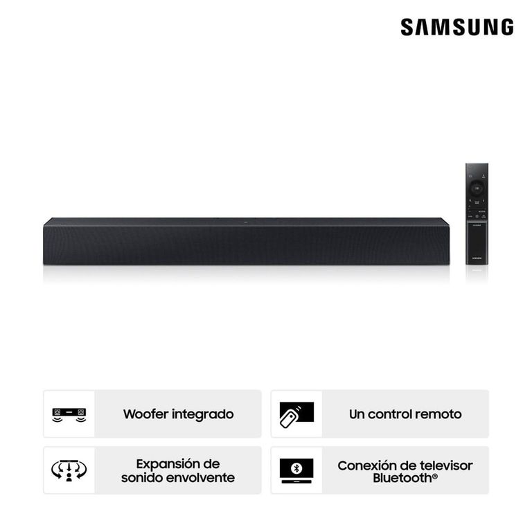 Soundbar 2.0 CH HW-C400/PE 40 W Negro