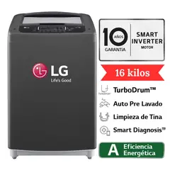 LG - Lavadora Smart Motion Carga Superior de 16kg WT16BPB