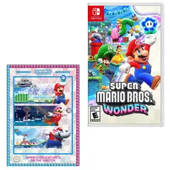 NINTENDO - Super Mario Bros Wonder Switch + Poster