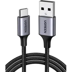 UGREEN - Cable Carga Rapida USB 3.0 a USB C - - Celular/Laptop - Negro